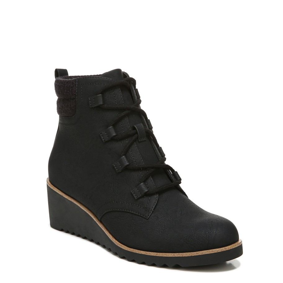 Heels LifeStride | Zone Lace Up Wedge Bootie